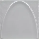 Palm Canyon Bone 5×5 Arc Decorative Tile