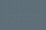 Opal 3D Navy 3×12 Vine Decorative Tile Glossy
