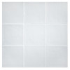 TrueTones Ceramics Hint Of Grey Gloss 4-1/2×4-1/2 Zelli Field Tile Gloss
