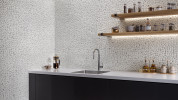 Hamilton White 12x12 Shatter Mosaic Polished