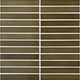 Biyusai Moss Green 1×6 Mosaic