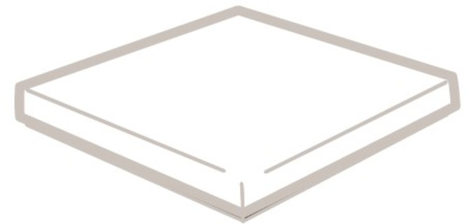 Evolve Green 13×13 Step Tread Corner Polished