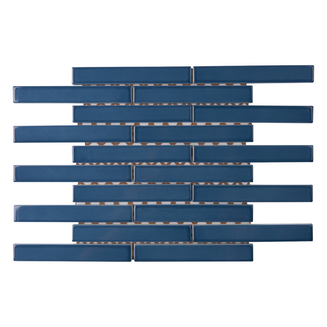 6th Avenue Marlin Blue 1×6 Mosaic Glossy