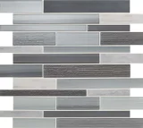 Serentina Zen 13×12 Random Interlocking Mosaic Glossy
