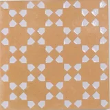 Bejmat Tan White 6×6 Decorative Tile Matte Bejmat Tan White 6×6 Decorative Tile Matte
