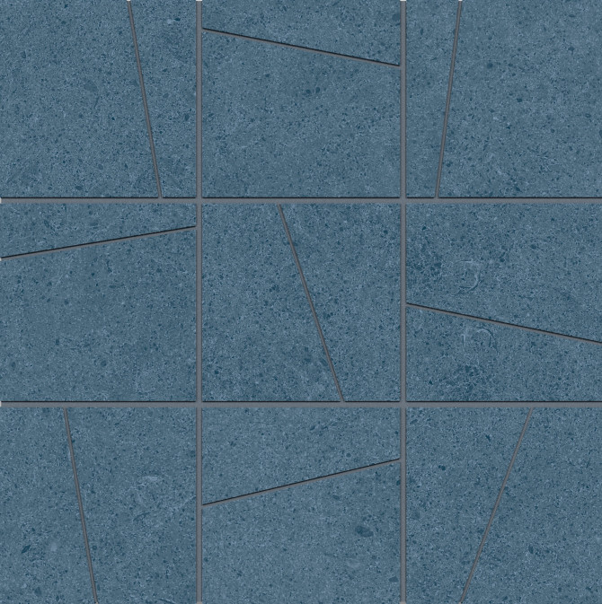 Argent 2.0 Memphis Blues 4×4 Random Angle Mosaic