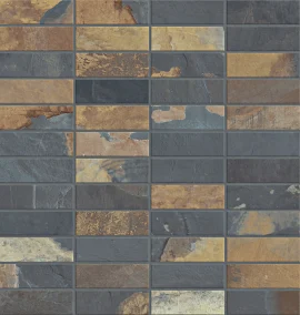 Yosemite Lyell 1×3 Mosaic Matte Rectified