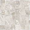 Caspar Argento 2×2 Basketweave Mosaic Matte