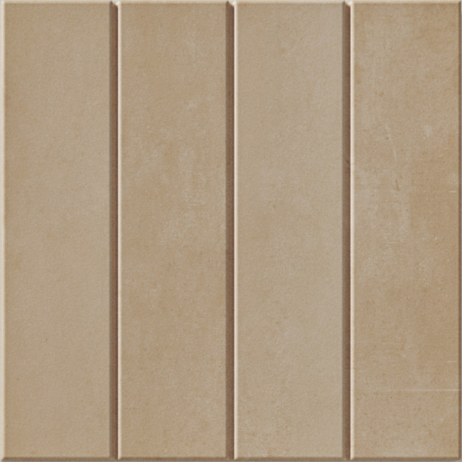 Raster Clay 6×6 Lines M Decorative Tile
