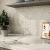 Fray White Hexmark Mosaic