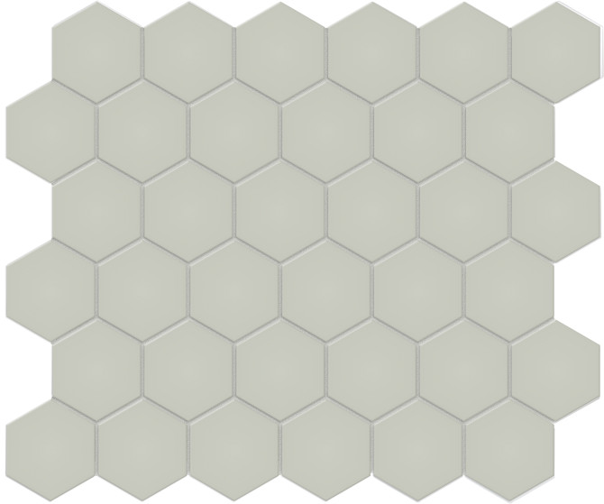 Nantucket Sage 2″ Hexagon Mosaic Matte