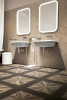 Mood Wood Cassettone Decor 3 and Honey Herringbone Mosaic