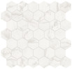 Majesto Ariel Bianco 2″ Hexagon Mosaic Honed