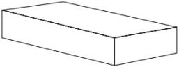 Pietra Di Ostuni 8×24 Elemento L Corner Right Grip