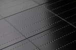 Velvet Black 12×12 Velvet 3 Decorative Tile Rectified