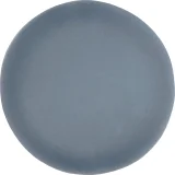 Cursive Old Denim 4×4 Circle Glossy