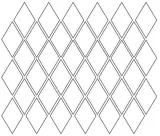 Color Story Mosaics Matte Black 2×3 Harlequin Mosaic Color Story Mosaics Matte Black 2×3 Harlequin Mosaic