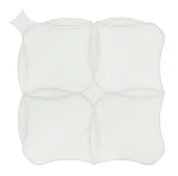 Olynthos Thassos Standard 12×12 Four Square Mosaic