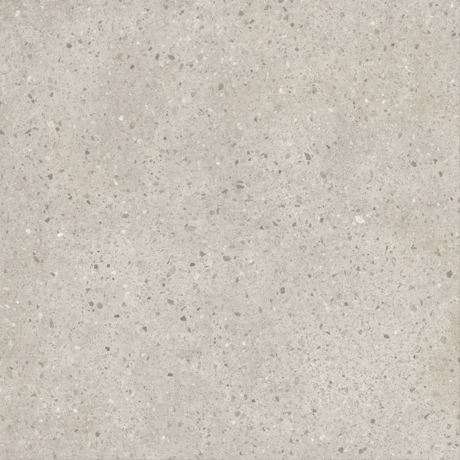 Romana Light Gray 47×47 Chips Slab Matte Rectified