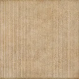 Cromatica Flax 6×6 Ribbed Decorative Tile Glossy