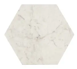 Mythique Marble Altissimo 8×9 Hexagon Field Tile Matte Rectified