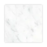 Part Deco Series Italian Carrara Light Select Honed 6×6 Square Solid Honed