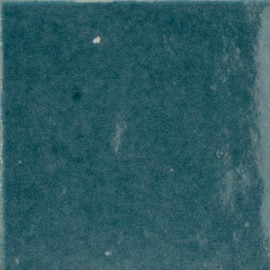 Zellige Neo Petrolio 4×4 Field Tile Glossy