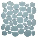 Beach Group Glass Stratos 12×12 Spindrift Mosaic Matte