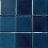 Biyusai Navy Blue 4×4 Mosaic