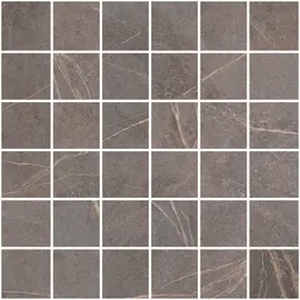 Stratton Mocha 2×2 Mosaic Matte Rectified