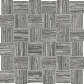 Eramosa Series Carbon 2×2 Mosaic Basketweave