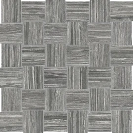 Eramosa Series Carbon 2×2 Mosaic Basketweave