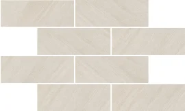 Dawn Ivory 3×8 Brick Mosaic Matte