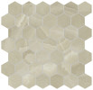 Lustra Onyx Hazel 2″ Hexagon Mosaic Honed