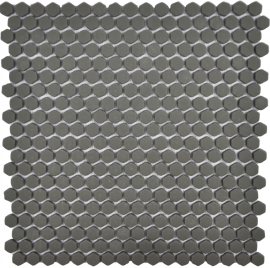 Cafe Brown Matte 11×11 Mini Hexagon Mosaic Matte Cafe Brown Matte 11×11 Mini Hexagon Mosaic Matte