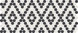 Unglazed Mosaics – Porcelain Diamond 1″ Penny Round Mosaic