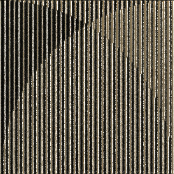 Shadow Black 12×12 Decorative Tile  Satin Rectified