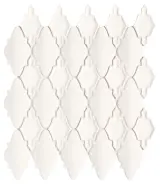 Serliana White 14×12 Moroccan Mosaic Glossy