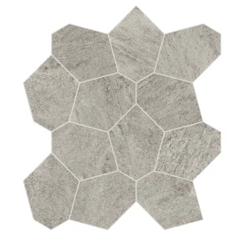 Element Gray 13×15 Turtle Mosaic Matte