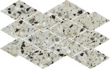 Terrazzo Allure Mesquite 10-1/2×17 Diamond Deco Mosaic Matte