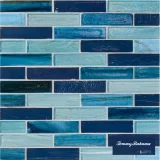 Tommy Bahama Lucky Bay 1×4 Brick Mosaic