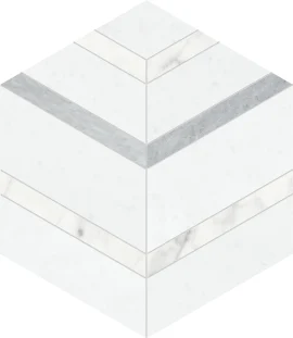 Waterjet Stone Mosaics Dove 5×6 Hexo Mosaic Honed Waterjet Stone Mosaics Dove 5×6 Hexo Mosaic Honed