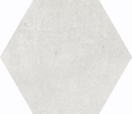 City White 7×8 Hexagon Field Tile Matte