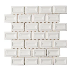 6th Avenue White 11×11 Museum Mosaic Matte 6th Avenue White 11×11 Museum Mosaic Matte