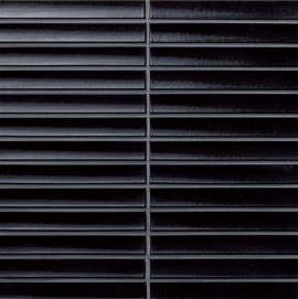 Yuki Border Black 1/2×6 Mosaic