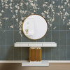 Regency Collection Dolomite Moody Skies Sukura Blooms Mural