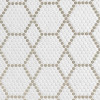 Nano Beiges 11×12 Weave Mosaic