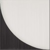 Scenario Nero 8×8 Crescent Decorative Tile Matte