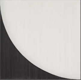 Scenario Nero 8×8 Crescent Decorative Tile Matte Scenario Nero 8×8 Crescent Decorative Tile Matte