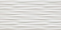 3D Wall White Blade 16×32 Matte